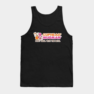 Cuphead Mugman Tank Top